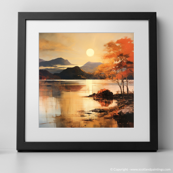 Framed version of Loch Lomond