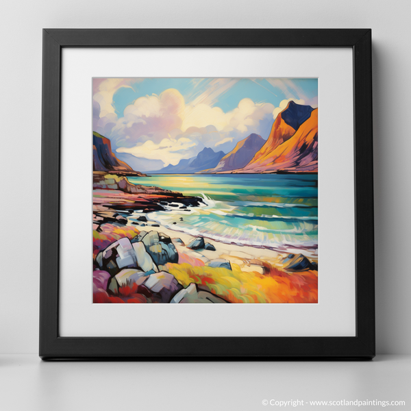 Framed version of Elgol Bay