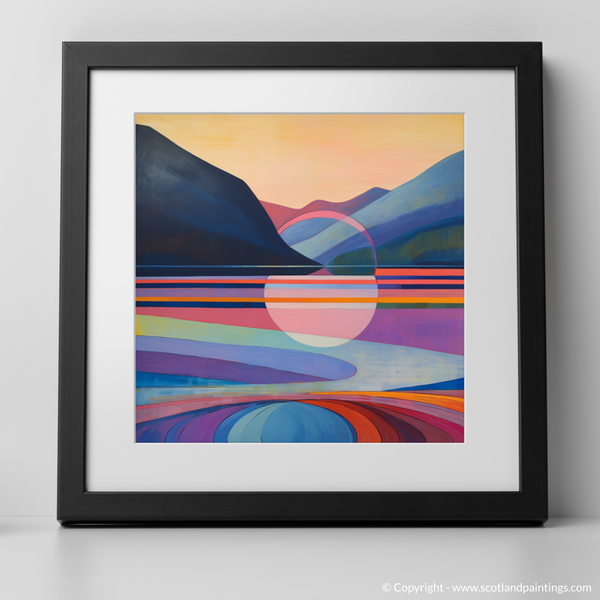 Framed version of Loch Earn