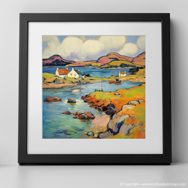 Framed version of Isle of Ulva