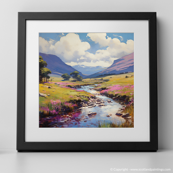 Framed version of Glen Feshie