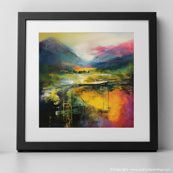 Framed version of Glen Orchy