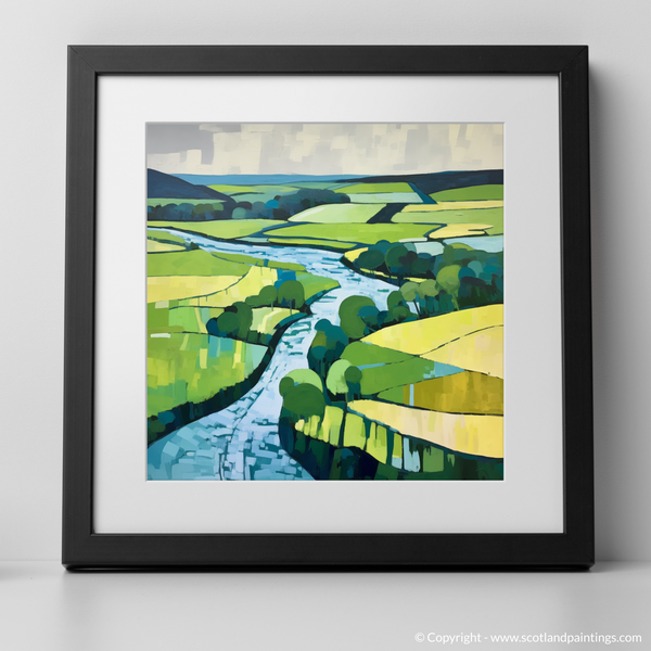 Framed version of River Tweed