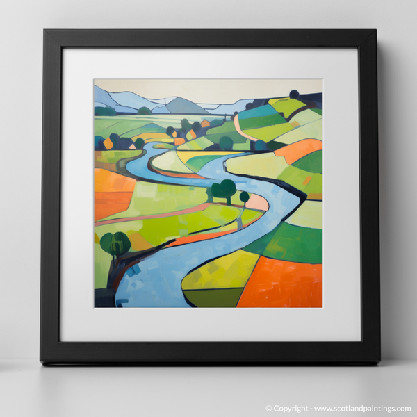 Framed version of River Tweed