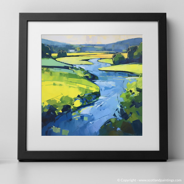 Framed version of River Tweed