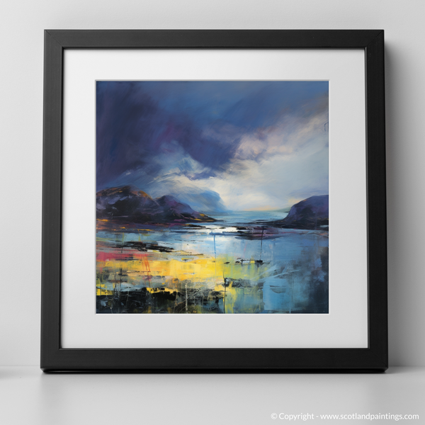 Framed version of Easdale Sound