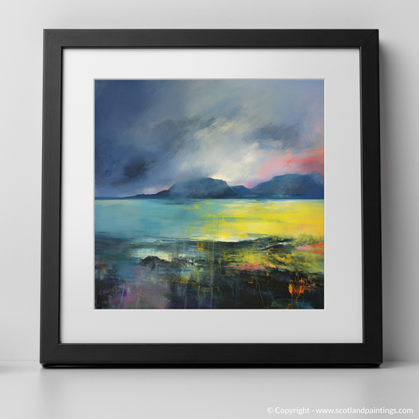 Framed version of Easdale Sound