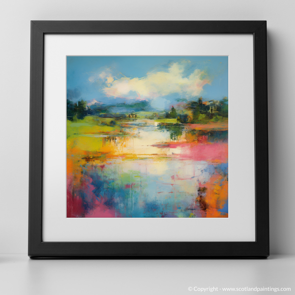 Framed version of River Ness