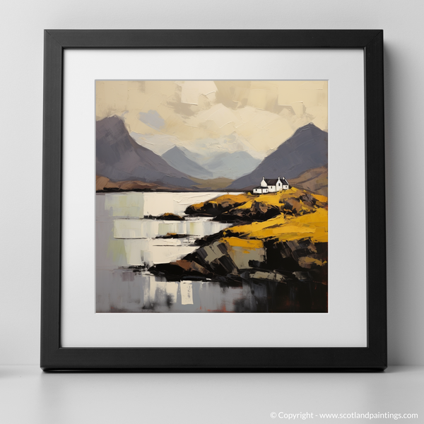 Framed version of Isle of Raasay