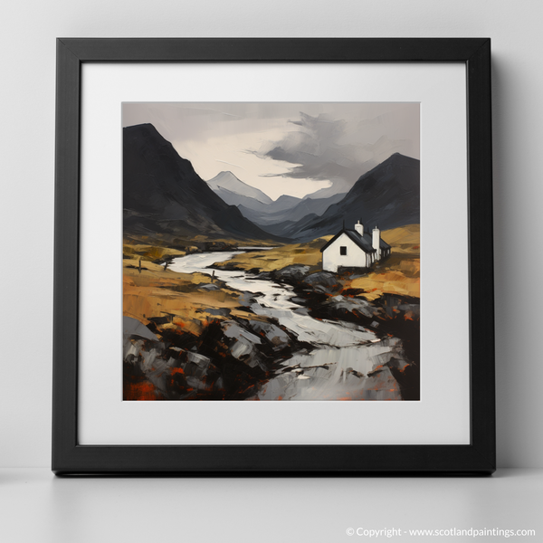 Framed version of Creag Leacach