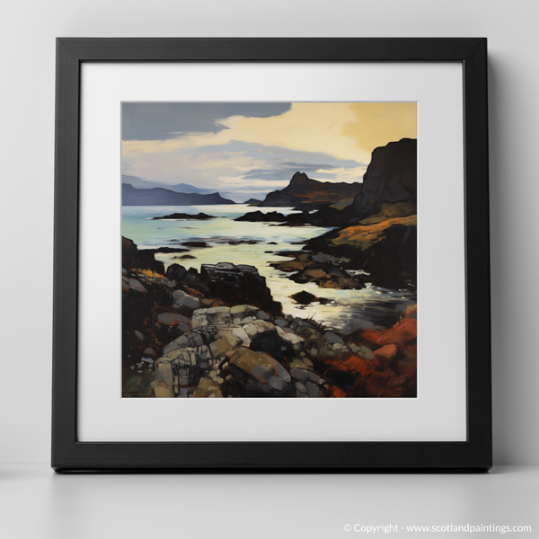 Framed version of Isle of Canna