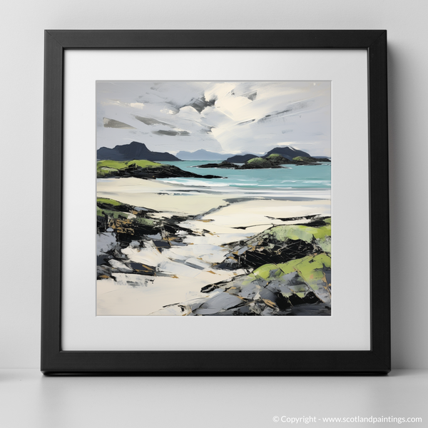 Framed version of Silver Sands of Morar