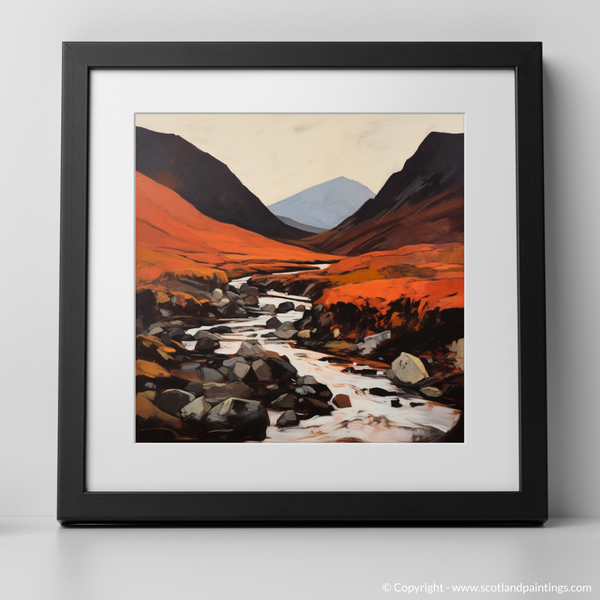 Framed version of Glen Rosa