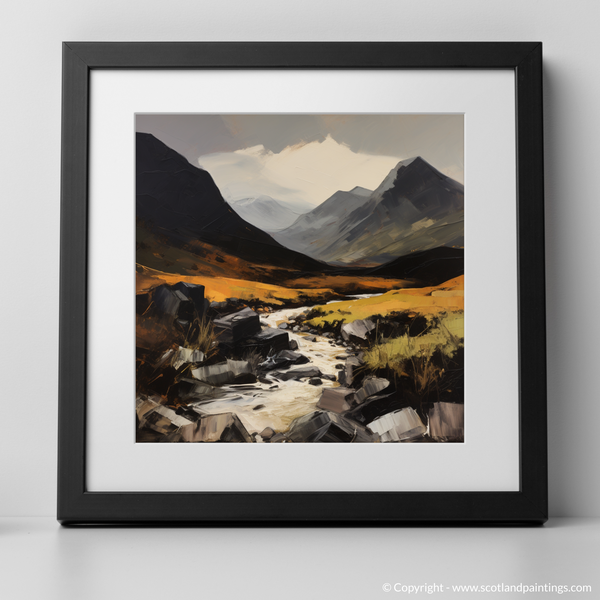 Framed version of Glen Rosa