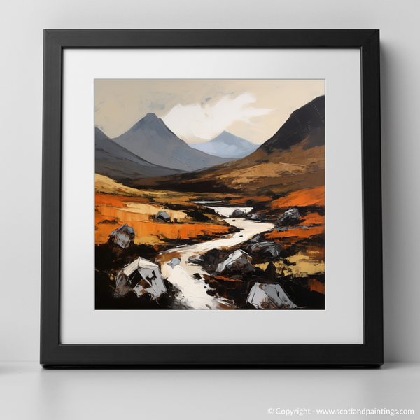 Framed version of Glen Rosa