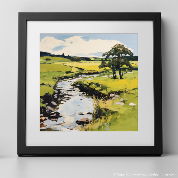 Framed version of River Deveron