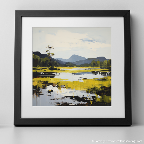 Framed version of Loch Ard