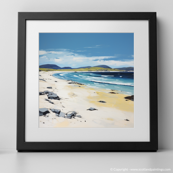 Framed version of Scarista Beach