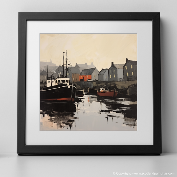 Framed version of Stornoway Harbour