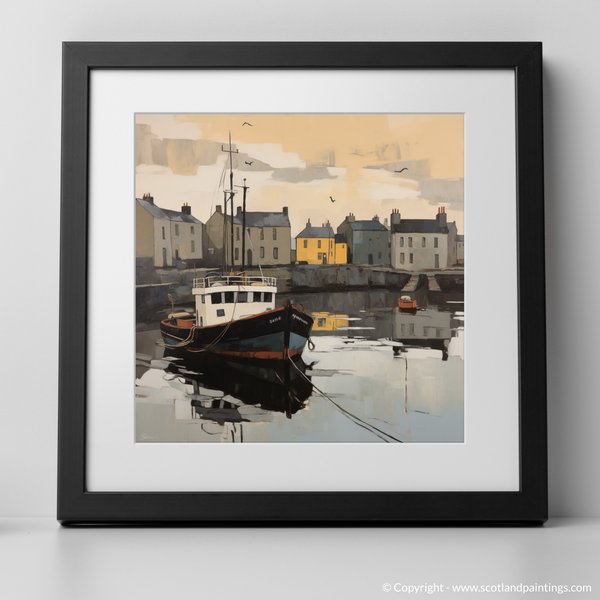 Framed version of Stornoway Harbour