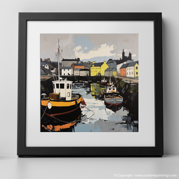 Framed version of Stornoway Harbour