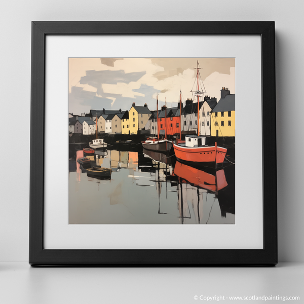 Framed version of Stornoway Harbour