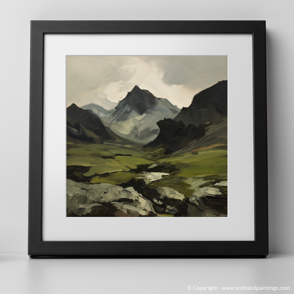 Framed version of Ben Vane