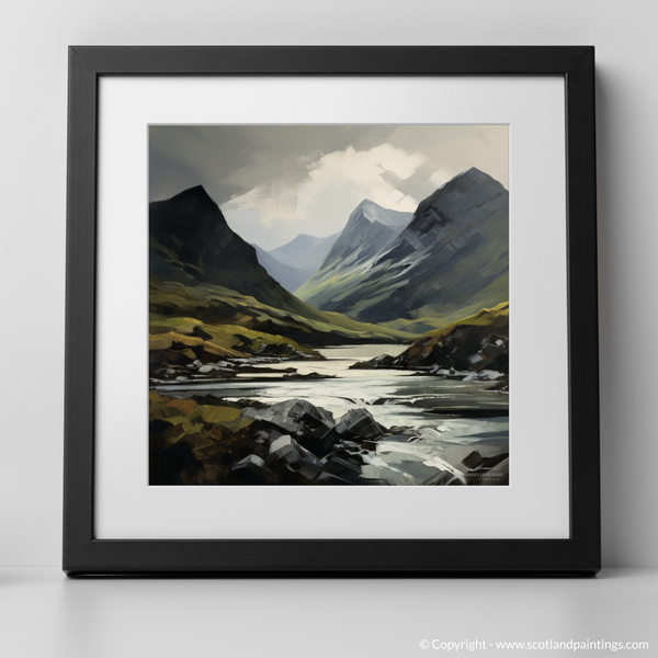 Framed version of Liathach