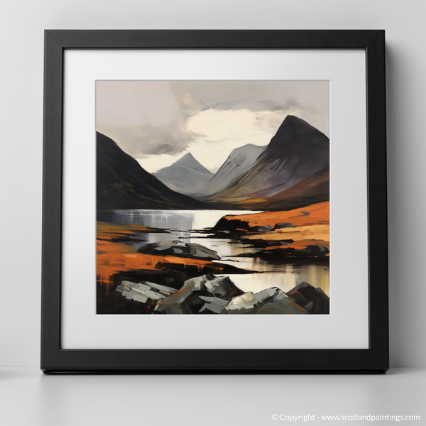 Framed version of Liathach