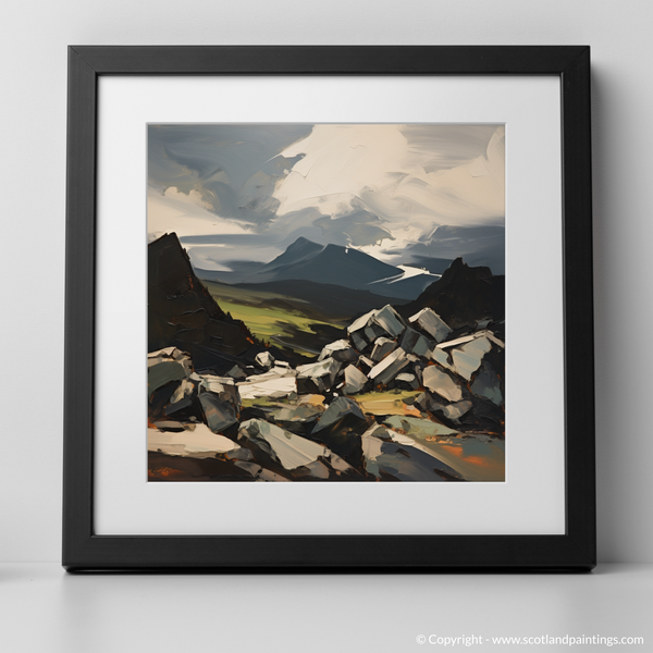 Framed version of Cairn Gorm