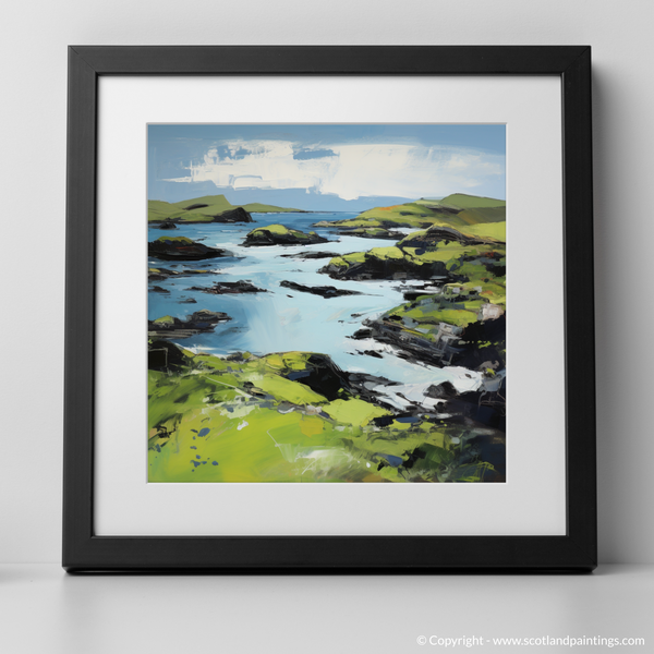 Framed version of Isle of Ulva