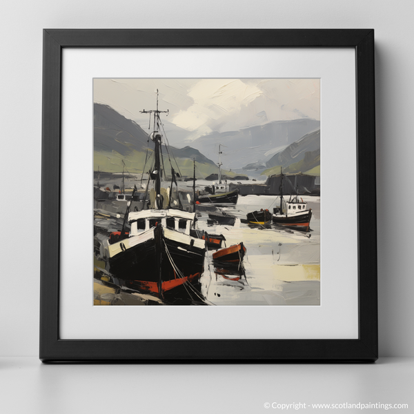 Framed version of Ullapool Harbour