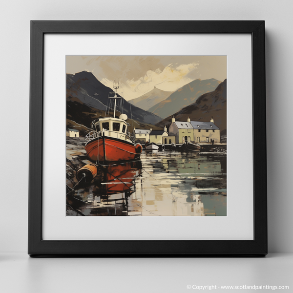 Framed version of Ullapool Harbour