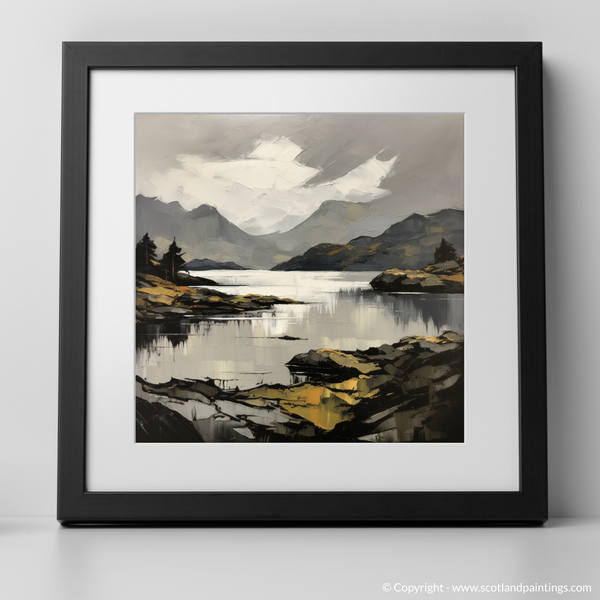 Framed version of Loch Morar