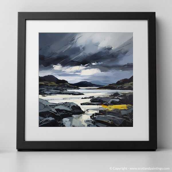 Framed version of Lochinver Bay