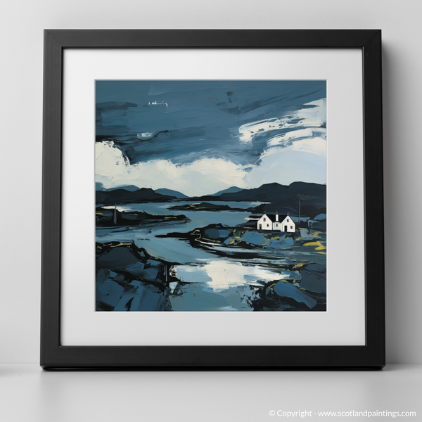 Framed version of Isle of Barra