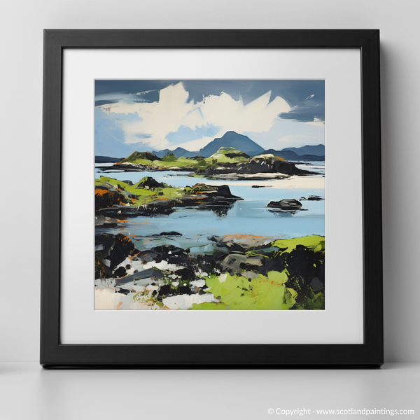 Framed version of Isle of Lismore