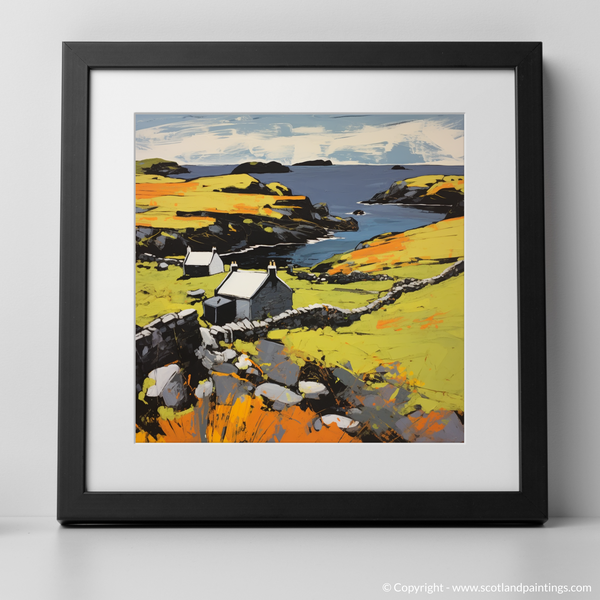 Framed version of Shetland