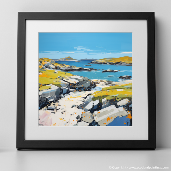 Framed version of Isle of Harris