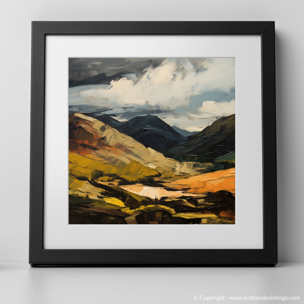 Framed version of Ben Lawers