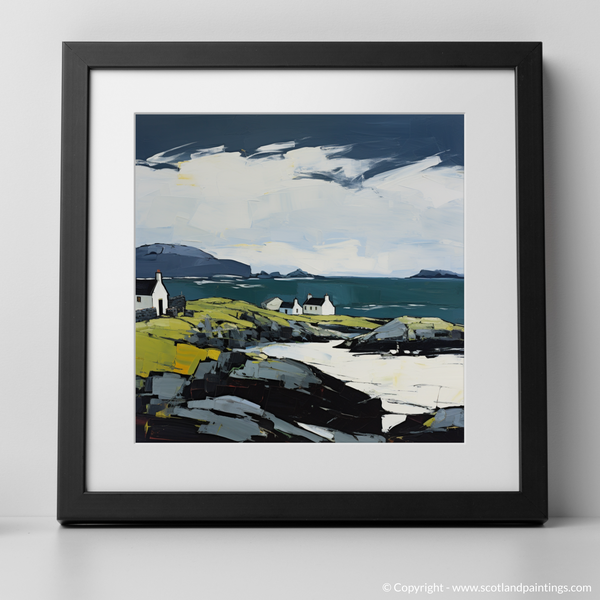 Framed version of Isle of Barra