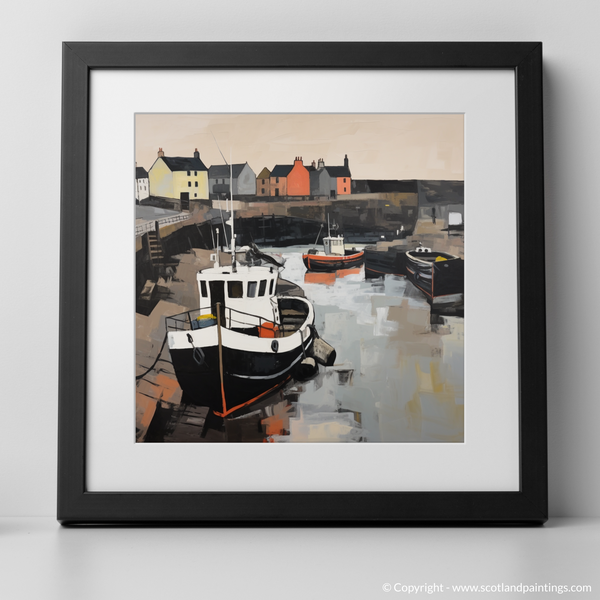 Framed version of Eyemouth Harbour