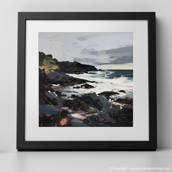 Framed version of Coldingham Bay