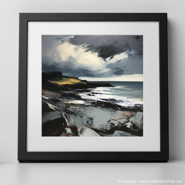 Framed version of Coldingham Bay