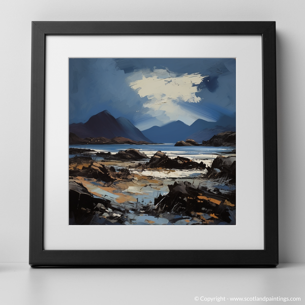 Framed version of Isle of Rum