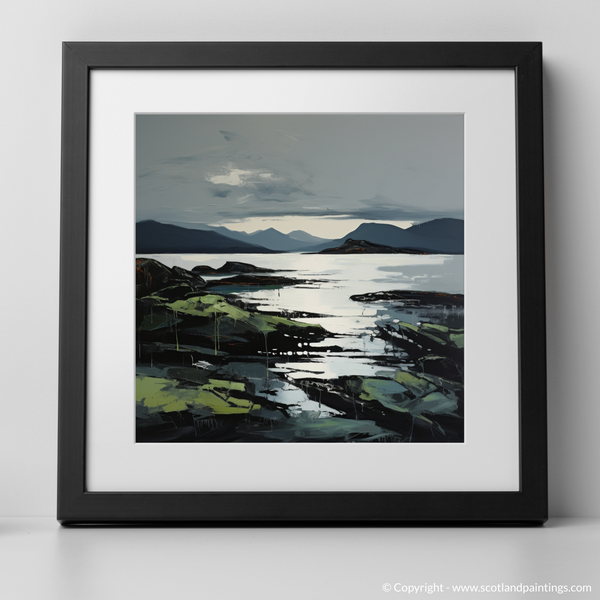 Framed version of Isle of Bute