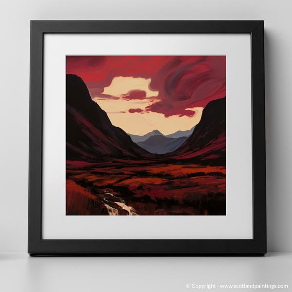 Framed version of Glencoe