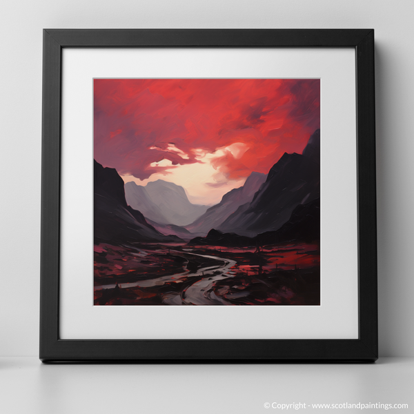 Framed version of Glencoe