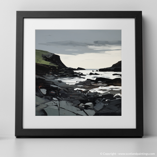 Framed version of Catterline Bay