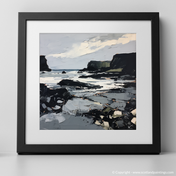 Framed version of Catterline Bay